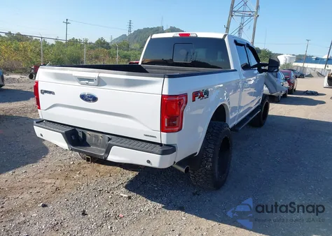 2015 Ford F150 Supercrew z USA, uszkodzony, nr VIN 1FTFW1EF9FFC79479